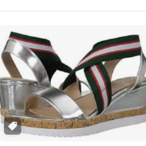 BRAND NEW STEVEN BY STEVE MADDEN WOMEN'S NC SARIA WEDGE SANDAL S2 - Picture 1 of 15